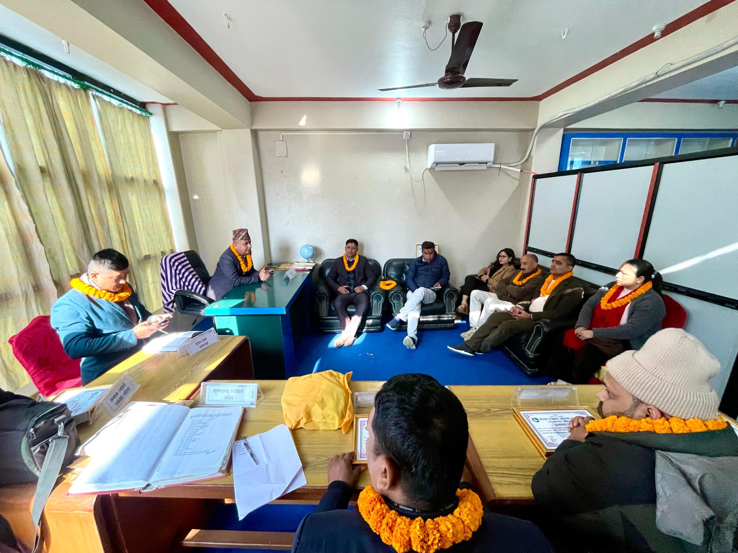 पत्रकार महासंघले तनहुँले सदस्यको पारिवारिक स्वास्थ्य बीमा गराउने